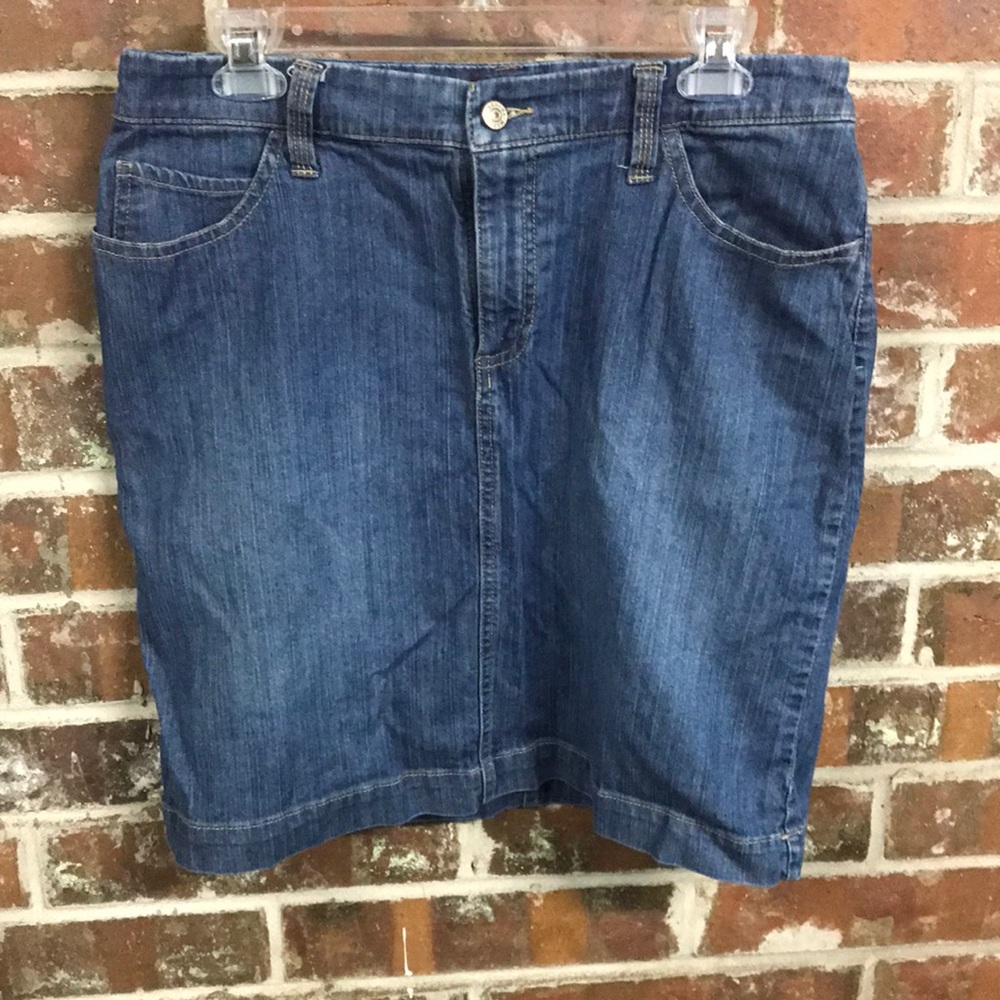 Jean Miniskirt Sz 10